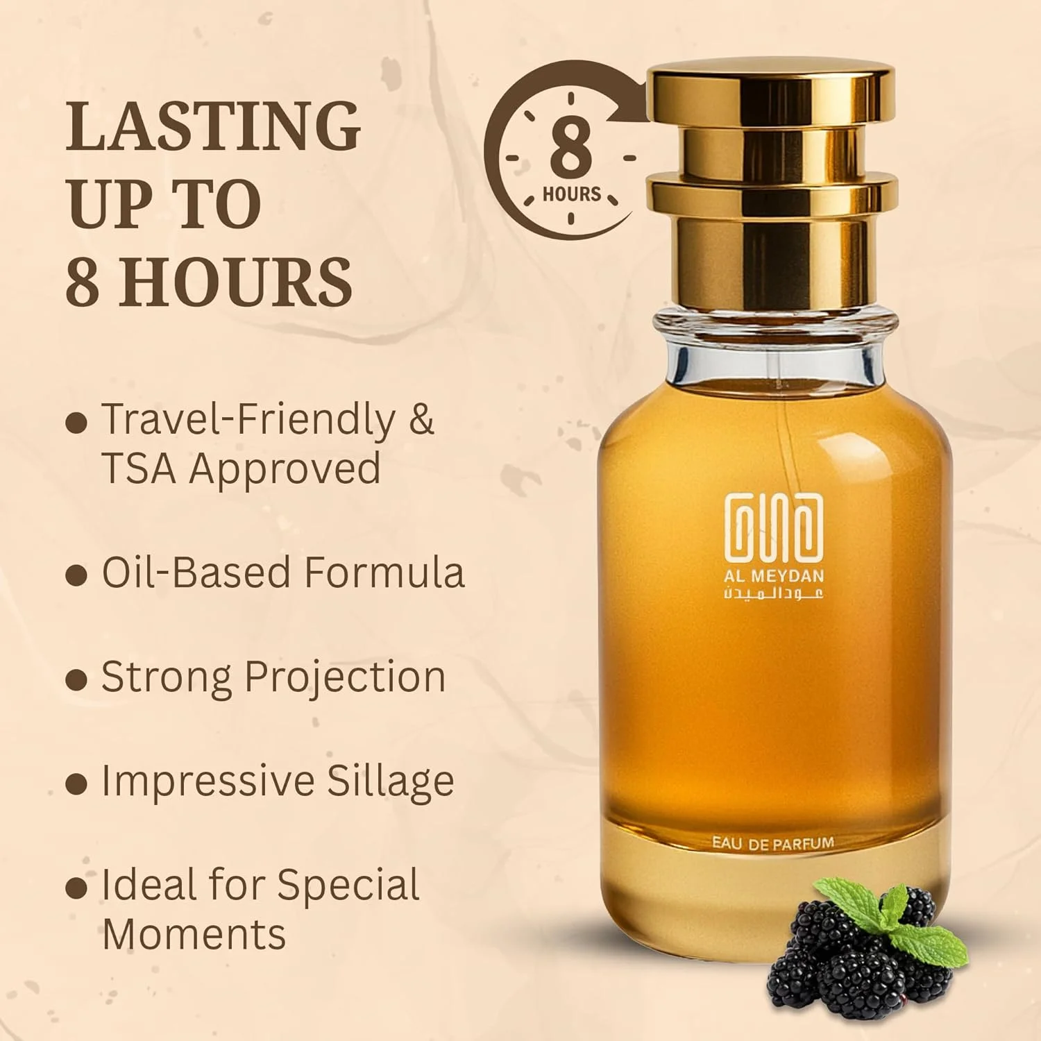 عطر روغنی زنانه عود المیدان - مشابه عطر ED Perfume Two - عطر میوه ای و گلی بدون الکل با رایحه انگور سیاه، یاس و مشک - ماندگاری طولانی 8-10 ساعت (200 میلی لیتر) عطر روغنی زنانه عود المیدان - مشابه عطر ED Perfume Two - عطر میوه ای و گلی بدون الکل با رایحه انگور سیاه، یاس و مشک - ماندگاری طولانی 8-10 ساعت (200 میلی لیتر)