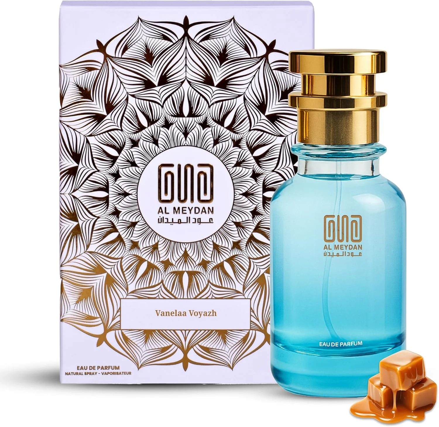 عطر روغنی عود المیدان زنانه و مردانه – مشابه رایحه وانلا ویاژ – عطر روغنی شیرین بدون الکل با رایحه کارامل، عسل و عنبر – ماندگاری طولانی 9 تا 11 ساعت (50 میلی لیتر)