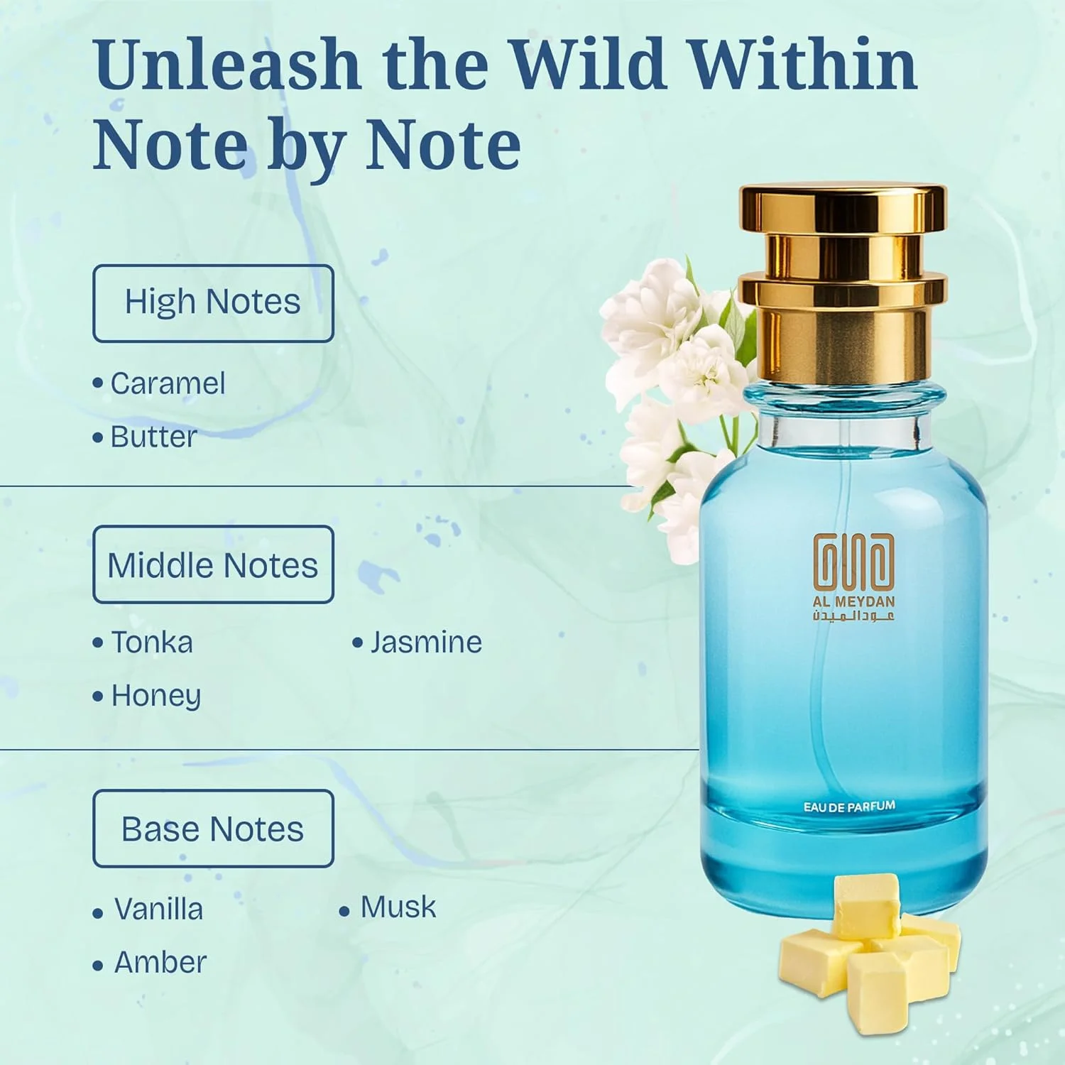 عطر روغنی عود المیدان زنانه و مردانه – مشابه رایحه وانلا ویاژ – عطر روغنی شیرین بدون الکل با رایحه کارامل، عسل و عنبر – ماندگاری طولانی 9 تا 11 ساعت (50 میلی لیتر)
