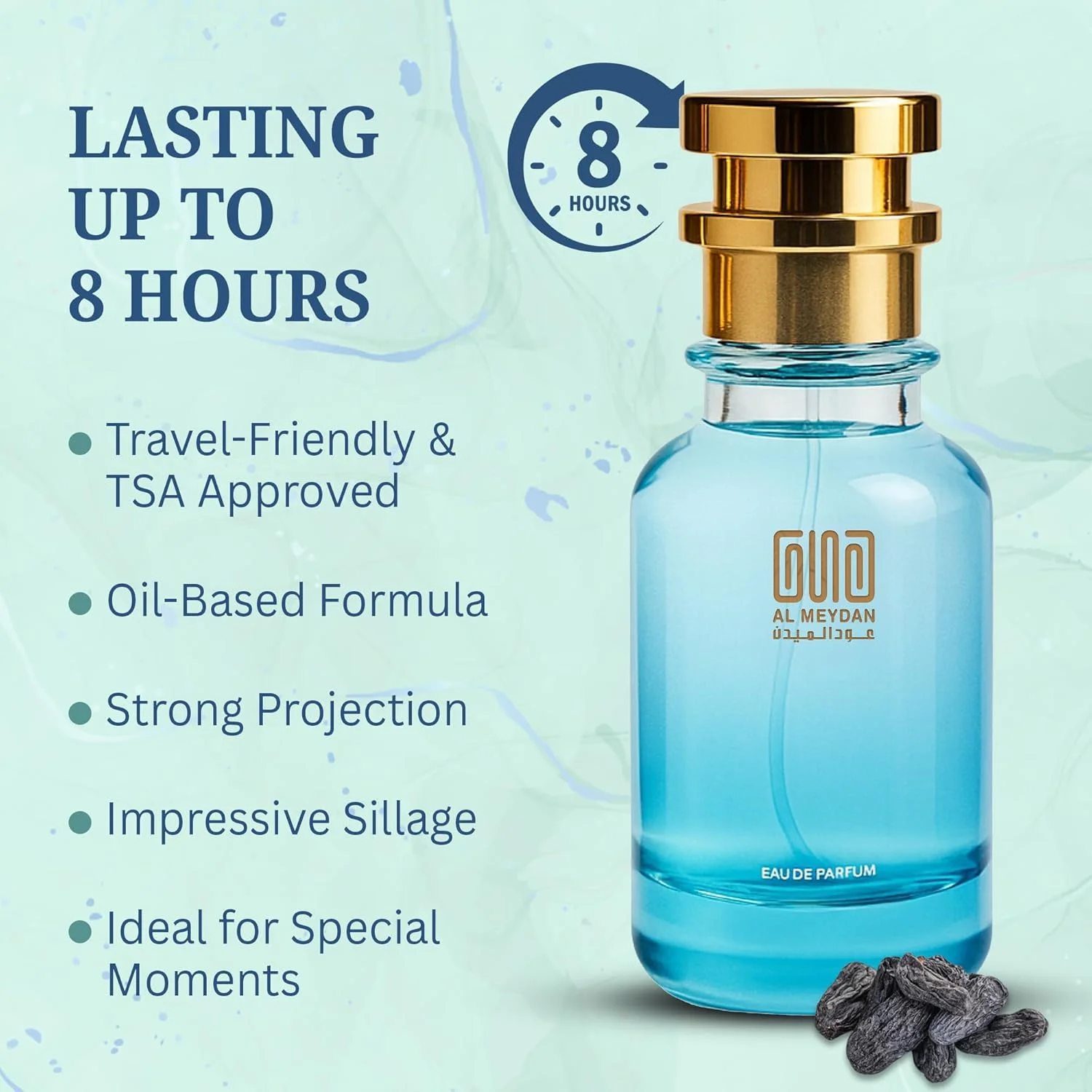 عطر روغنی عود المیدان زنانه و مردانه – مشابه رایحه وانلا ویاژ – عطر روغنی شیرین بدون الکل با رایحه کارامل، عسل و عنبر – ماندگاری طولانی 9 تا 11 ساعت (50 میلی لیتر)