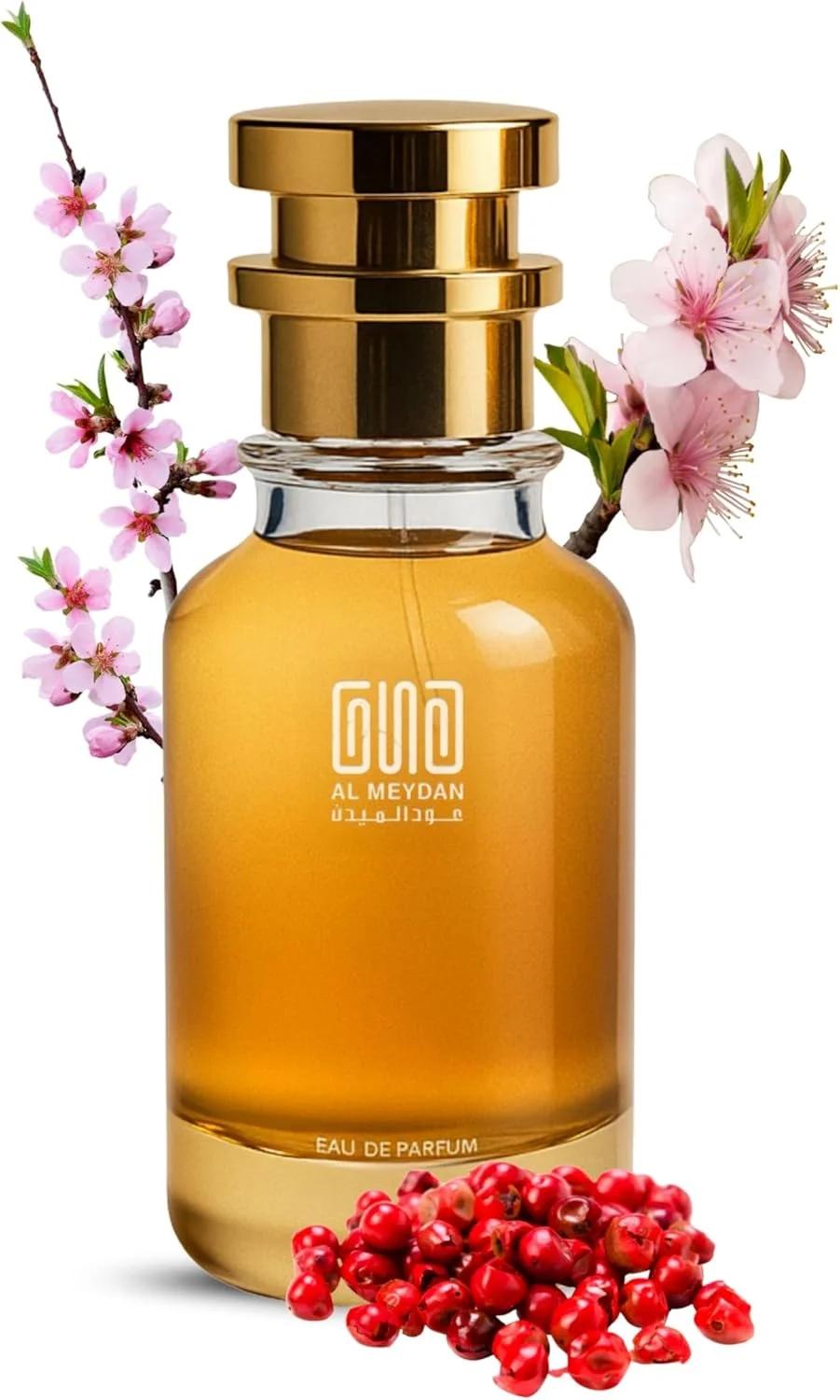 عطر روغنی عود المیدان زنانه و مردانه - مشابه عود مود - عطر روغنی شرقی بدون الکل با رایحه رز، عود و عنبر - ماندگاری طولانی 10-12 ساعت (80 میلی لیتر)