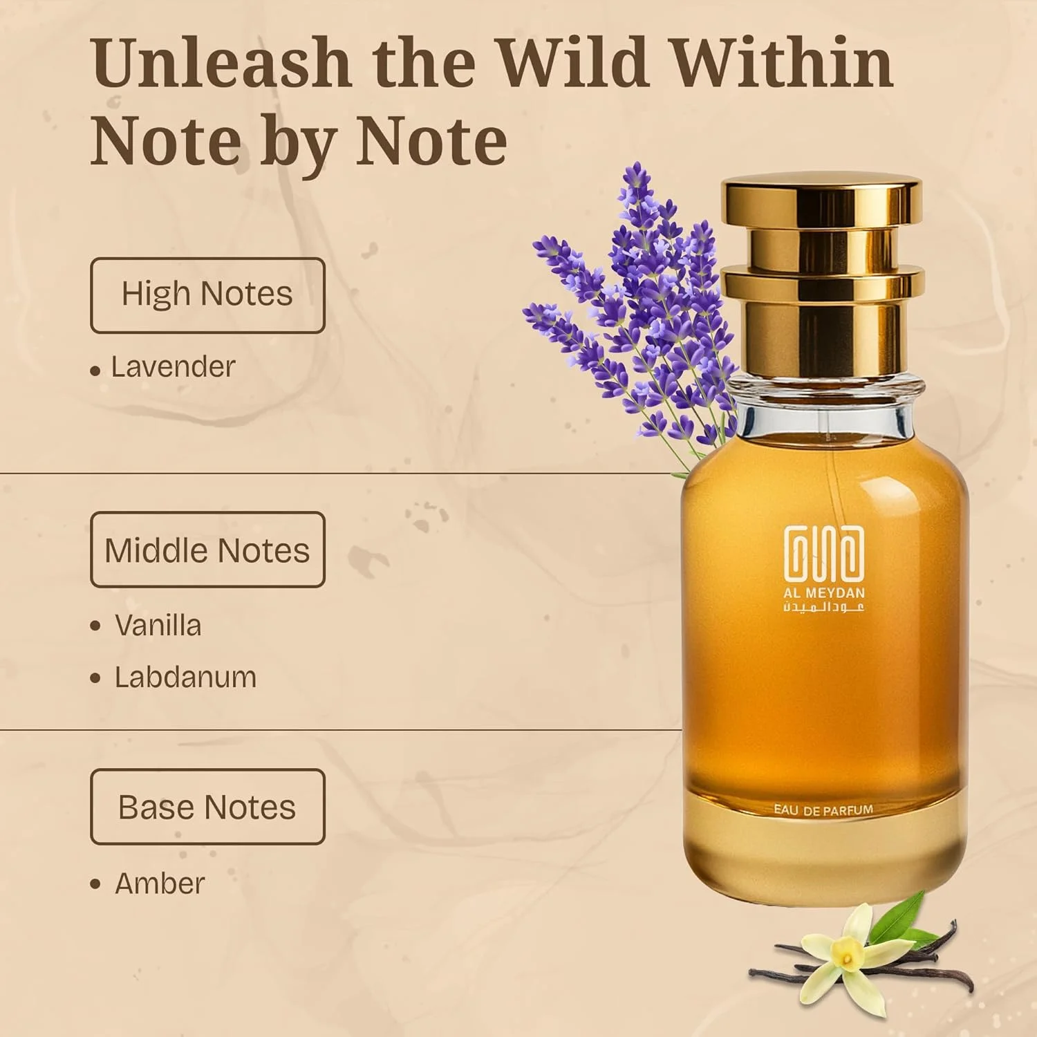 عطر روغنی عود المیدان زنانه و مردانه – الهام گرفته از افتر کلاب – عطر روغنی بدون الکل با رایحه اسطوخودوس، وانیل و عنبر – ماندگاری طولانی، گرم و حسی (30 میلی لیتر)