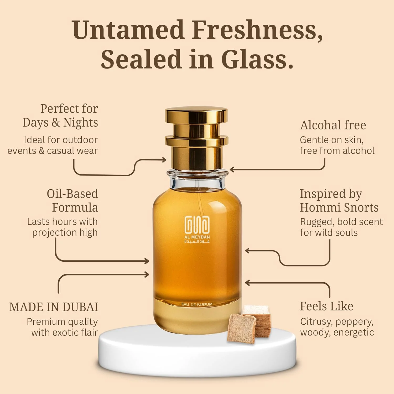 عطر روغنی عود المیدان زنانه و مردانه – الهام گرفته از نوناتوپیا – روغن عطر بدون الکل با رایحه رام، موز و دانه تونکا – ماندگاری طولانی، لذیذ و خاص (200 میلی لیتر) عطر روغنی عود المیدان زنانه و مردانه – الهام گرفته از نوناتوپیا – روغن عطر بدون الکل با رایحه رام، موز و دانه تونکا – ماندگاری طولانی، لذیذ و خاص (200 میلی لیتر)