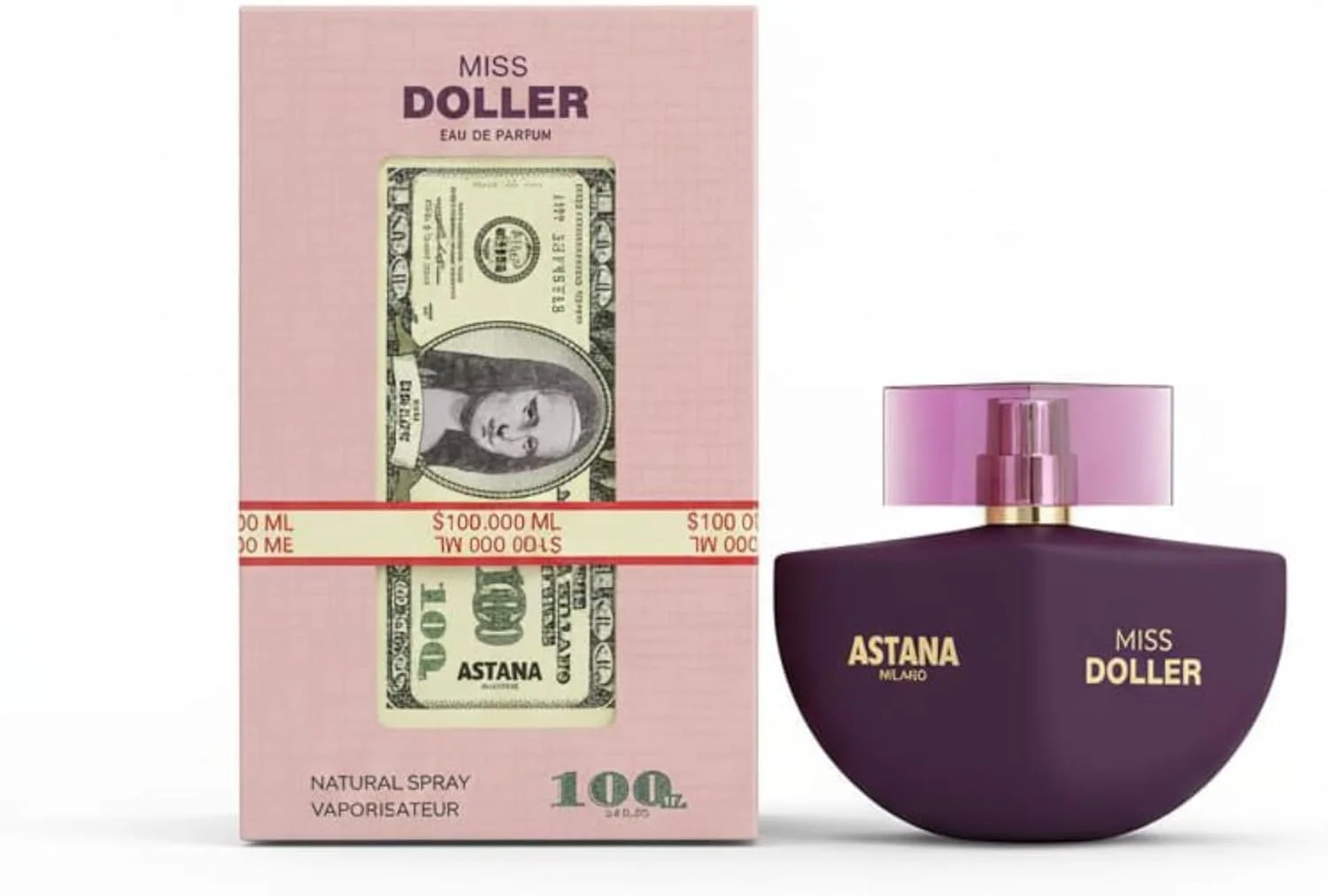 عطر آستانا میس دولار ادو پرفیوم 100 میلی لیتر - عطر لوکس و ماندگار برای زنان، رایحه گلی و شرقی ظریف، عطرهای یونیسکس، عطرهای عربی عطر آستانا میس دولار ادو پرفیوم 100 میلی لیتر - عطر لوکس و ماندگار برای زنان، رایحه گلی و شرقی ظریف، عطرهای یونیسکس، عطرهای عربی