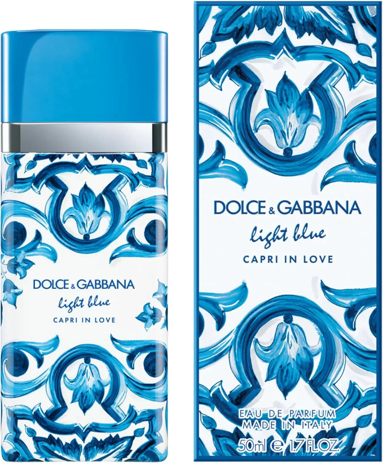 ادکلن زنانه Dolce & Gabbana Light Blue Capri in Love ادو پرفیوم 50 میل ادکلن زنانه Dolce & Gabbana Light Blue Capri in Love ادو پرفیوم 50 میل
