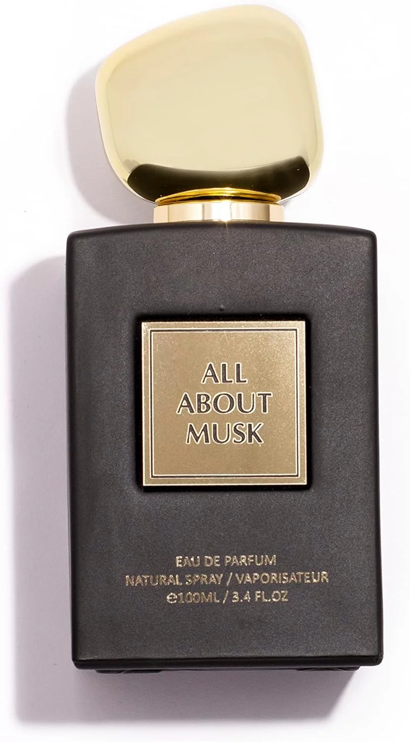 عطر унисекс مجموعه D'Niche از عطرهای AMD مدل All About Musk - عطر کلاسیک مردانه و زنانه - ادو پرفیوم ماندگار مردانه و زنانه EDP 100ml