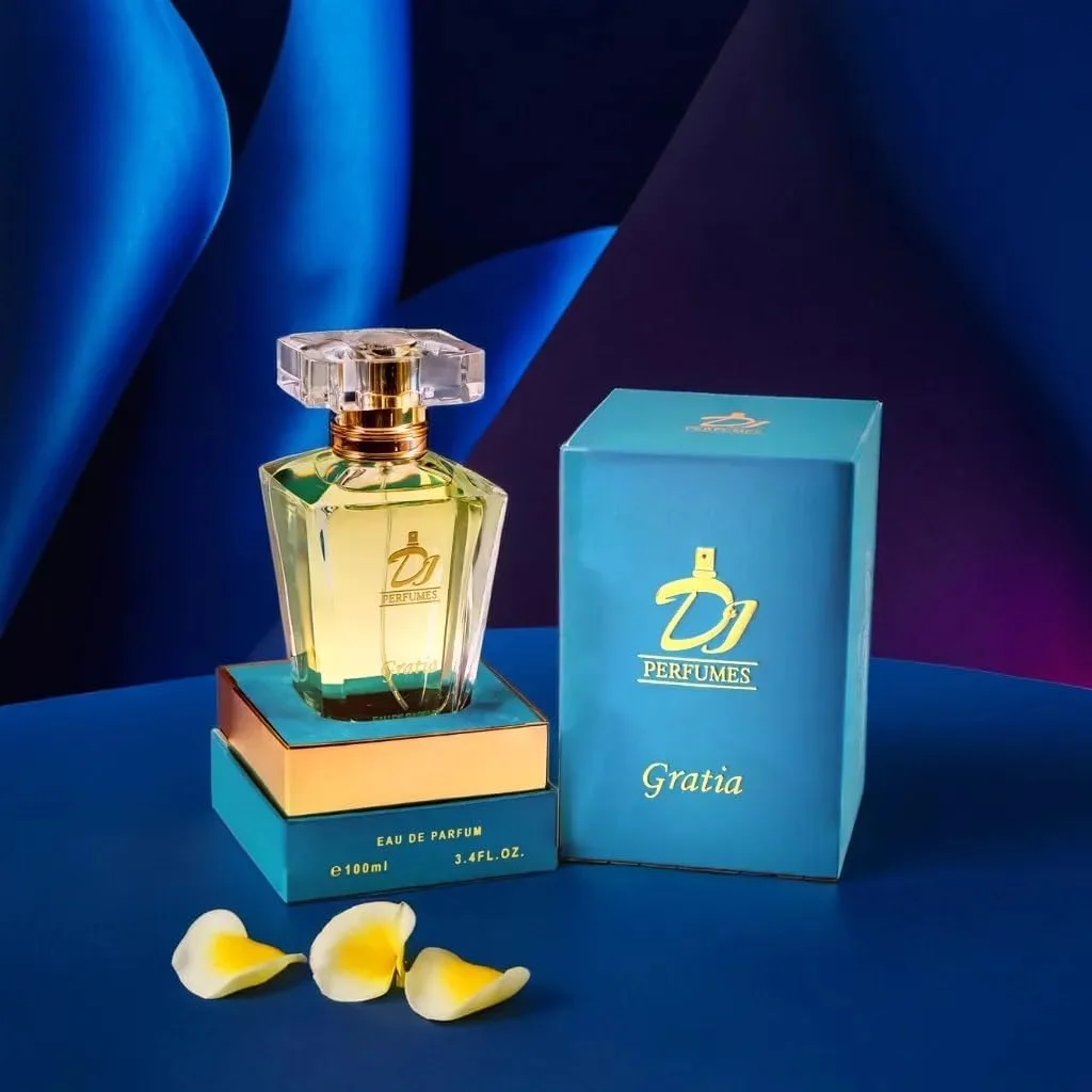 عطر زنانه دی جی پرفیومز گراتیا ادو پرفیوم 100 میلی لیتر عطر زنانه دی جی پرفیومز گراتیا ادو پرفیوم 100 میلی لیتر
