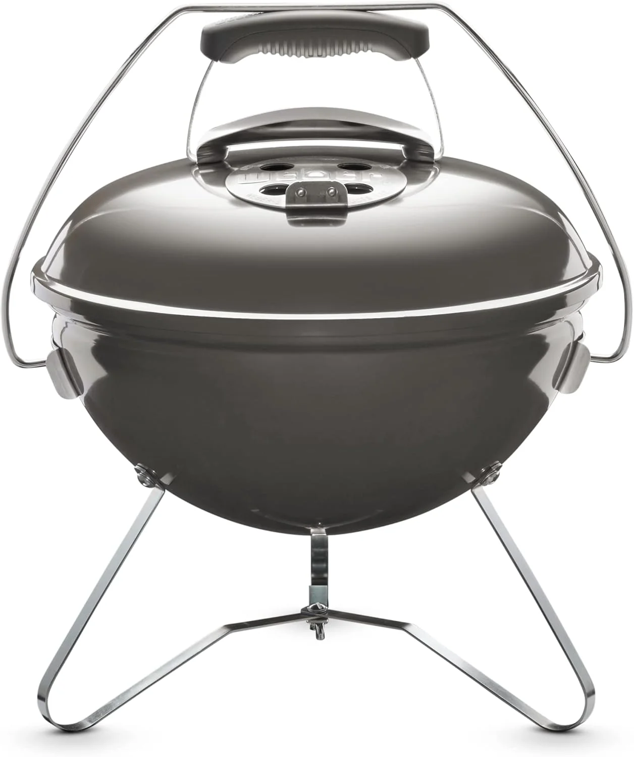 باربیکیو زغالی قابل حمل Weber Smokey Joe Premium، خاکستری دودی، 37 سانتی متر