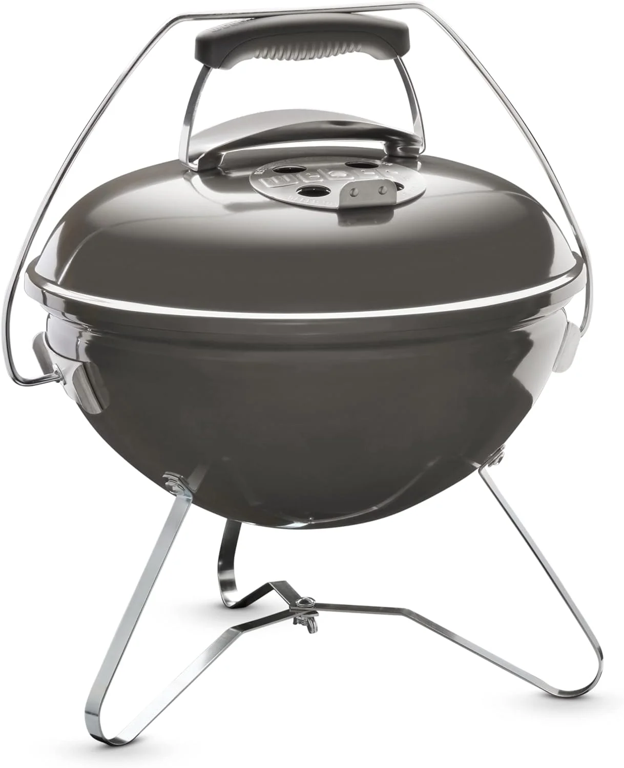 باربیکیو زغالی قابل حمل Weber Smokey Joe Premium، خاکستری دودی، 37 سانتی متر
