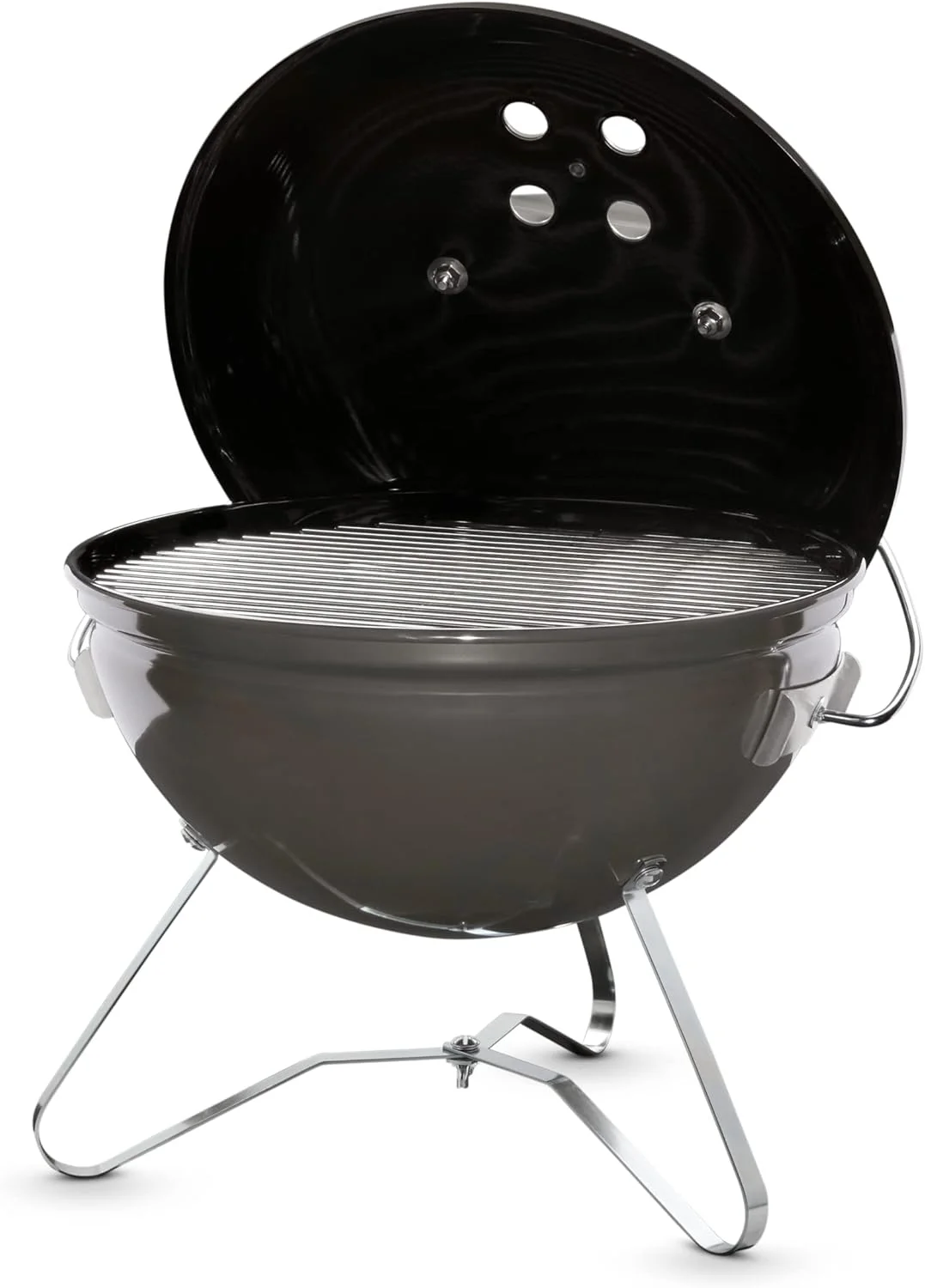باربیکیو زغالی قابل حمل Weber Smokey Joe Premium، خاکستری دودی، 37 سانتی متر