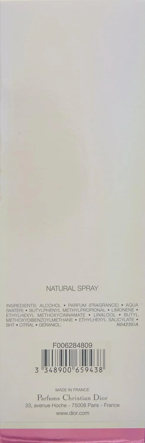 عطر دیور ادیکت زنانه - ادو فرش ادو تویلت اسپری 100 میلی لیتر