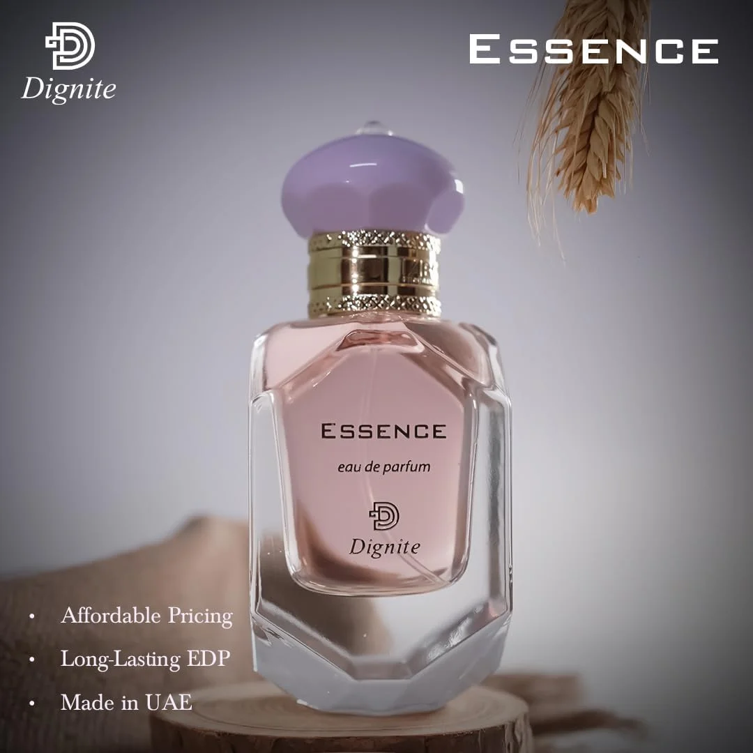 عطر زنانه دیگنیت اسنس 50 میلی لیتر – ادو پرفیوم – ترکیبی ظریف از گلابی، زنبق، شکوفه پرتقال و وانیل – عطر لوکس گلی شرقی برای بانوان عطر زنانه دیگنیت اسنس 50 میلی لیتر – ادو پرفیوم – ترکیبی ظریف از گلابی، زنبق، شکوفه پرتقال و وانیل – عطر لوکس گلی شرقی برای بانوان