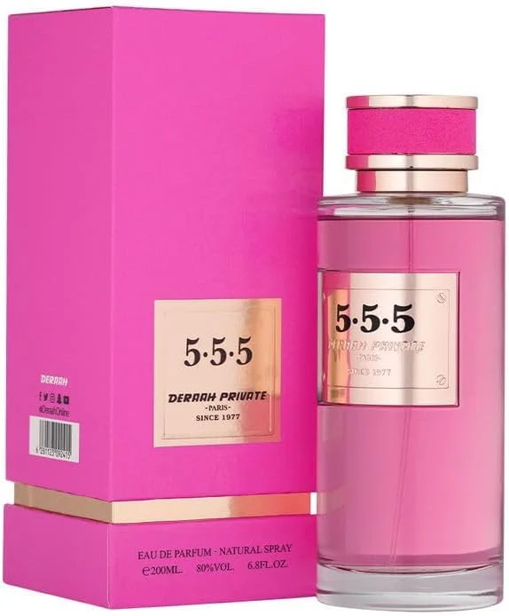 ادکلن زنانه درعه مدل Private 555 | 200 میل ادو پرفیوم - ماندگاری طولانی - عطور درعه ادکلن زنانه درعه مدل Private 555 | 200 میل ادو پرفیوم - ماندگاری طولانی - عطور درعه