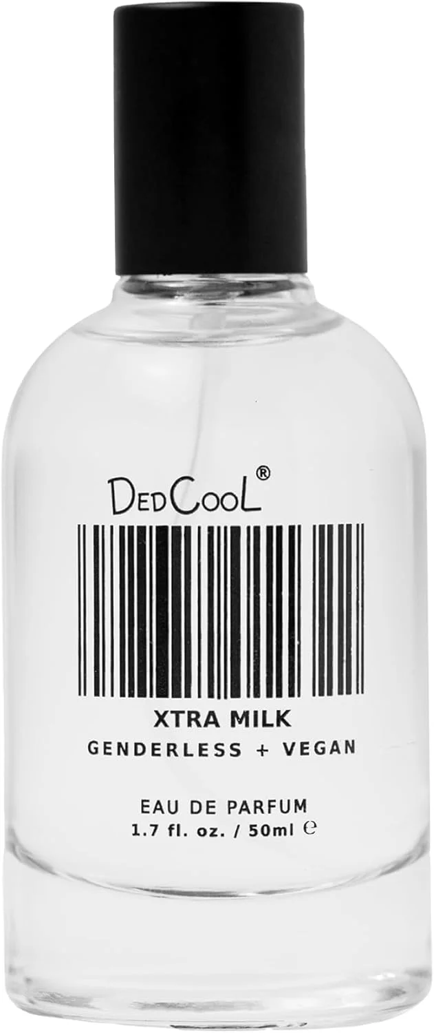 ادو پرفیوم ددکول | Xtra Milk | عطر لوکس بدون جنسیت با رایحه ترنج، مشک سفید و عنبر | غیر سمی، وگان | عطر ماندگار برای مردان و زنان | رایحه تمیز و پیچیده | 50 میلی لیتر