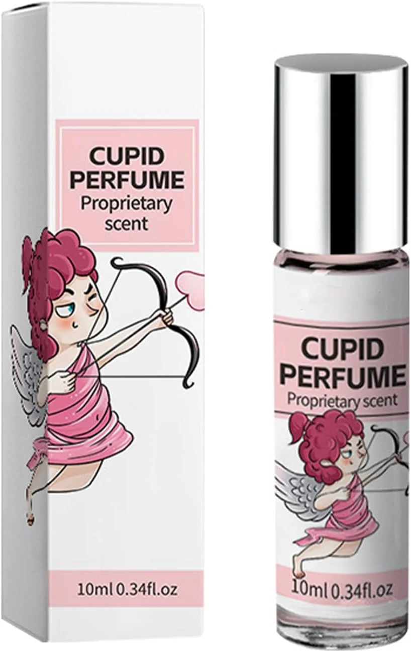 عطر رولی زنانه Cupid Lady حجم 10 میلی لیتر - بدون الکل، رایحه ماندگار با نت های گل رز و مشک، رایحه اولیه مرکبات تازه، قلب اسطوخودوس، پایه کهربای گرم - حس ابریشمی روی پوست، ایده آل برای مچ دست، پشت گوش، گردن
