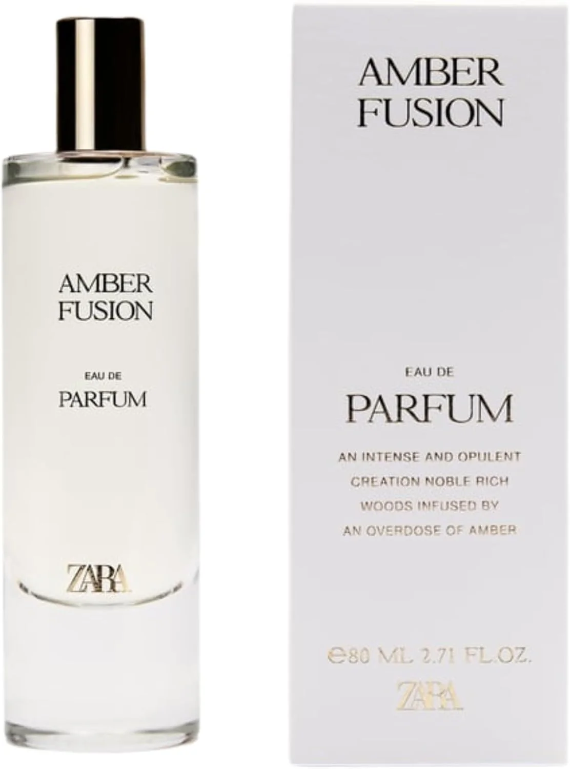 دالرنو عطر زنانه زارا Amber Fusion 80ml ادو پرفیوم EDP