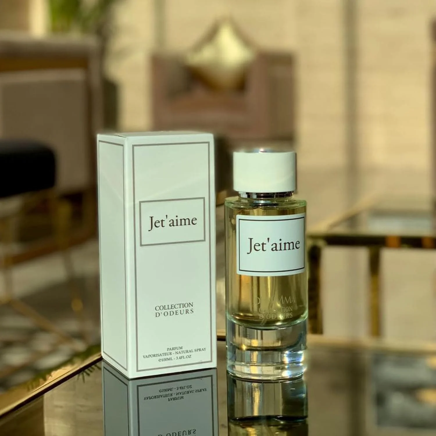 عطر زنانه کرم کالکشن بای ای ام دی پرفیومز جت ایمه - بهترین هدیه برای زنان - رایحه های ماندگار زنانه با ترکیبی از یاس و مشک ادو پرفیوم EDP 100ml عطر زنانه کرم کالکشن بای ای ام دی پرفیومز جت ایمه - بهترین هدیه برای زنان - رایحه های ماندگار زنانه با ترکیبی از یاس و مشک ادو پرفیوم EDP 100ml