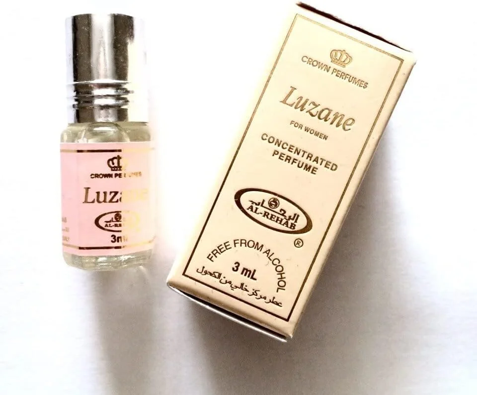 عطر روغنی لوزان زنانه از Crown Perfumes by al rehab (لوزان زنانه، 3 میلی لیتر (12 عدد)) عطر روغنی لوزان زنانه از Crown Perfumes by al rehab (لوزان زنانه، 3 میلی لیتر (12 عدد))