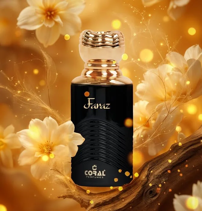 عطر کورال فراز унисекс | رایحه لوکس ماندگار | رایحه ادویه ای مرکباتی و چوبی با آکوردهای مشک و گل ادو پرفیوم - 100 میلی لیتر | ساخت دبی توسط کورال پرفیومز عطر کورال فراز унисекс | رایحه لوکس ماندگار | رایحه ادویه ای مرکباتی و چوبی با آکوردهای مشک و گل ادو پرفیوم - 100 میلی لیتر | ساخت دبی توسط کورال پرفیومز