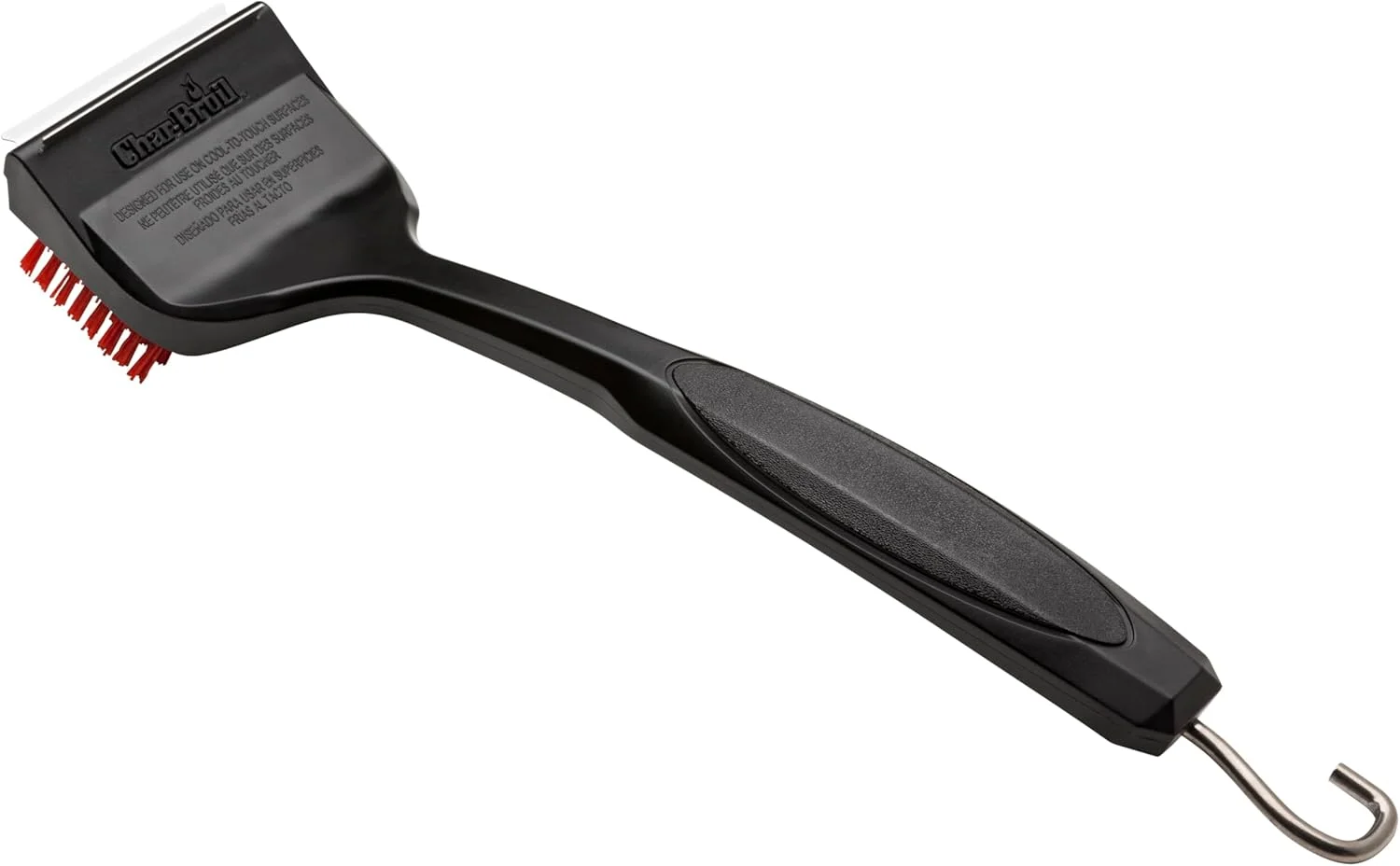 برس گریل نایلونی با سر قابل تعویض Char-Broil 8666894 SAFER با فناوری Cool Clean، سایز واحد