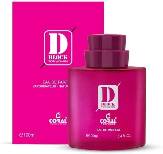 عطر زنانه کورال دی بلاک صورتی - 100 میلی لیتر | ادو پرفیوم | رایحه گلی مرکباتی زنانه با توت ها، یاس، رز، کهربا و مشک | رایحه ماندگار و همه کاره برای ظرافت روزمره عطر زنانه کورال دی بلاک صورتی - 100 میلی لیتر | ادو پرفیوم | رایحه گلی مرکباتی زنانه با توت ها، یاس، رز، کهربا و مشک | رایحه ماندگار و همه کاره برای ظرافت روزمره