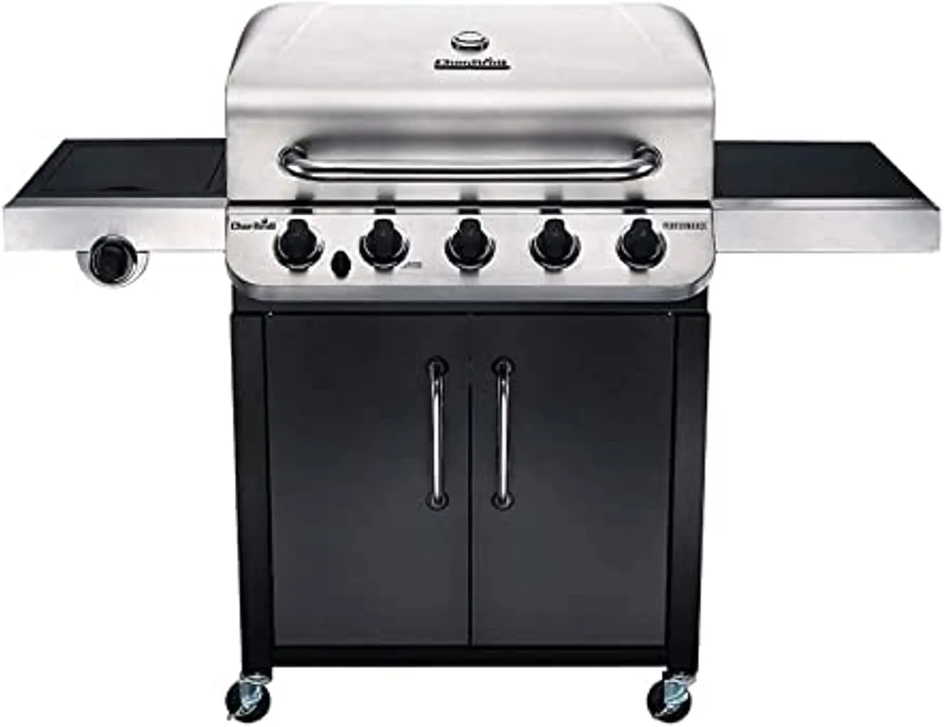 باربیکیو گازی 5 شعله Char Broil، مشکی/نقره ای