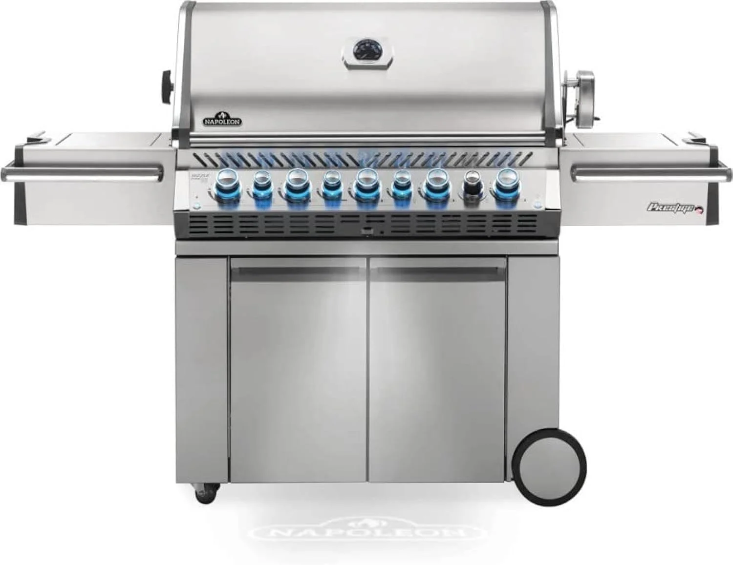 باربیکیو گازی پروپانی Prestige PRO™ 665 با مشعل های مادون قرمز پشتی و جانبی، استیل ضد زنگ