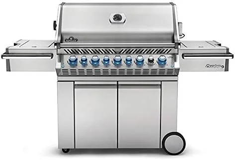 باربیکیو گازی استیل ناپلئون Prestige PRO665RSIBNSS-3 با مشعل های مادون قرمز پشتی و جانبی