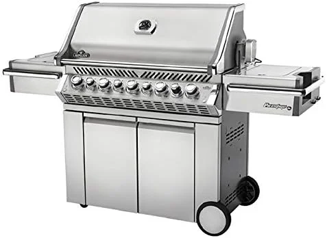 باربیکیو گازی استیل ناپلئون Prestige PRO665RSIBNSS-3 با مشعل های مادون قرمز پشتی و جانبی