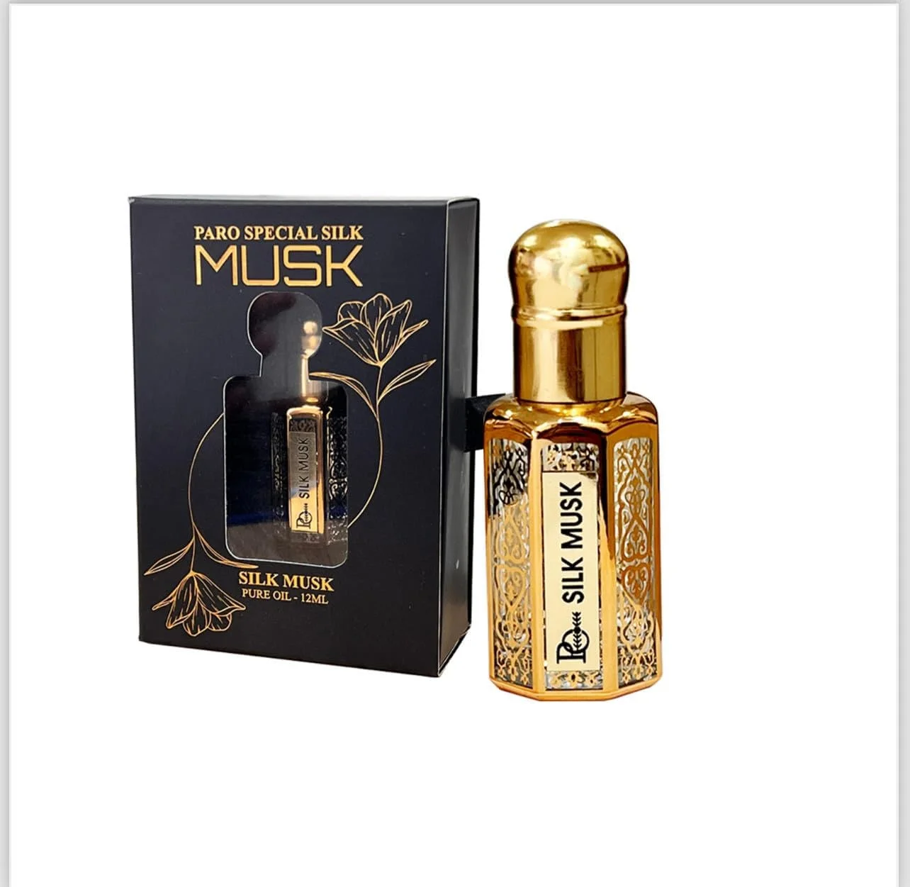مشک ابریشمی I یونیسکس I روغن غلیظ خالص I 12 میلی لیتر I زنانه/مردانه I بدون الکل I ماندگاری 24 ساعته روی پوست I روغن عطر بدون الکل برای مردان و زنان I روغن عطر خالص و طبیعی با رایحه ماندگار