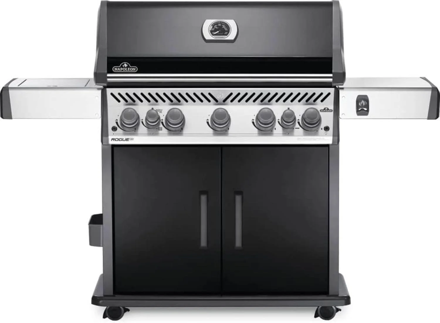 باربیکیو گازی پروپان Rogue® SE 625 با مشعل های مادون قرمز پشتی و جانبی، مشکی