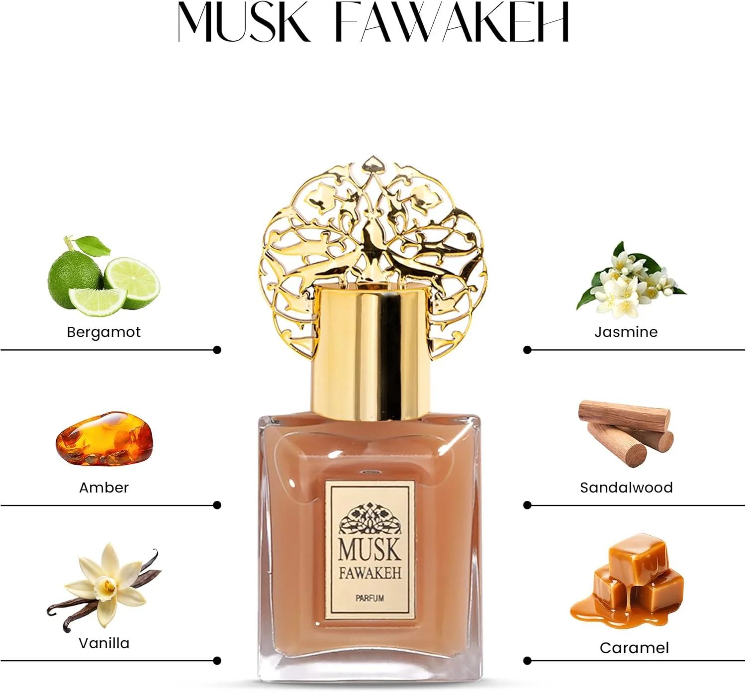 عطر унисекс Musk Fawakeh از مجموعه Musk توسط AMD Perfumes - عطرهای ماندگار برای مردان و زنان - هدیه برای مردان و زنان ادو پرفیوم EDP 30ml عطر унисекс Musk Fawakeh از مجموعه Musk توسط AMD Perfumes - عطرهای ماندگار برای مردان و زنان - هدیه برای مردان و زنان ادو پرفیوم EDP 30ml