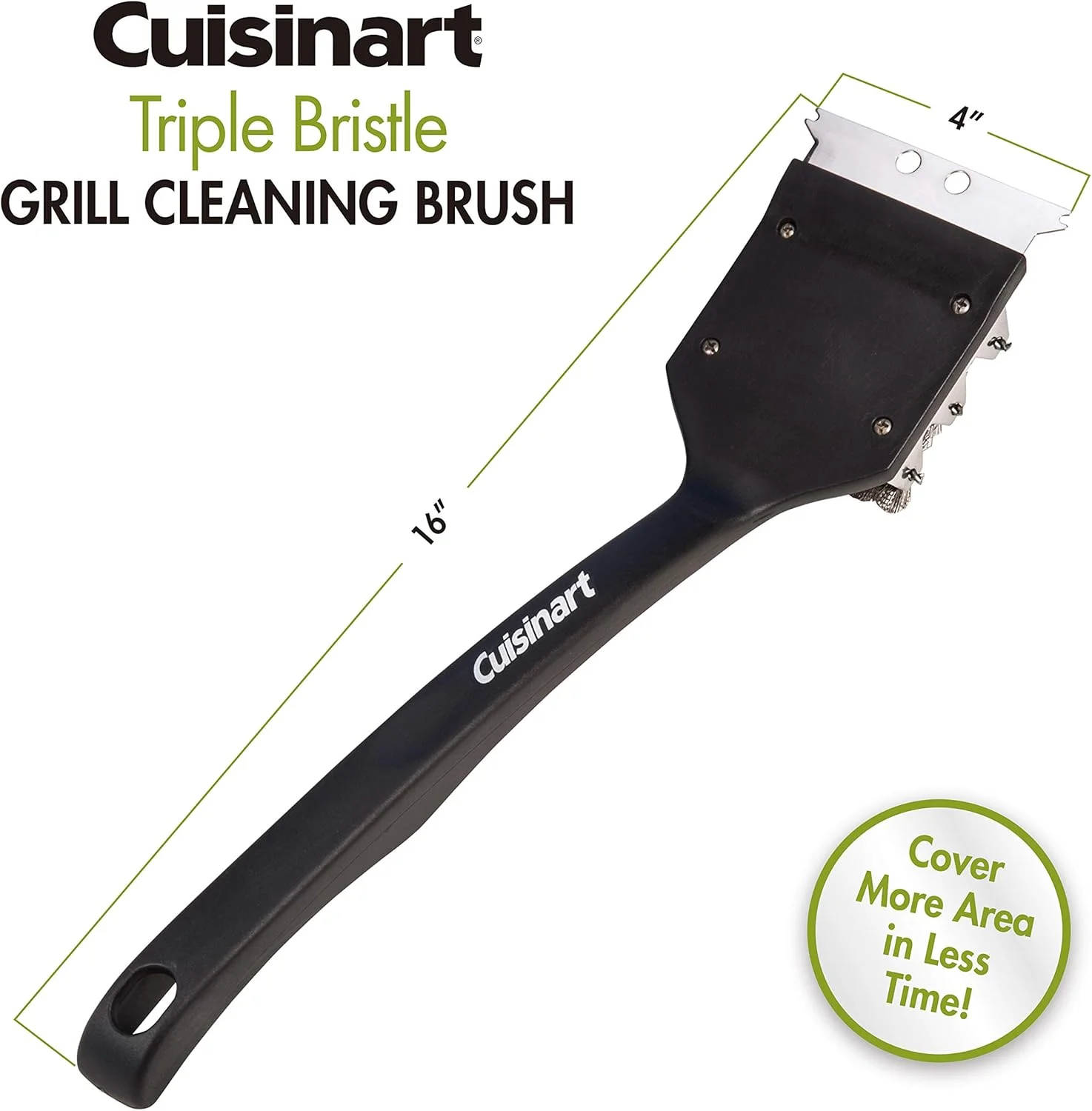 برس تمیز کننده گریل سه گانه Cuisinart CCB-100 برس تمیز کننده گریل سه گانه Cuisinart CCB-100