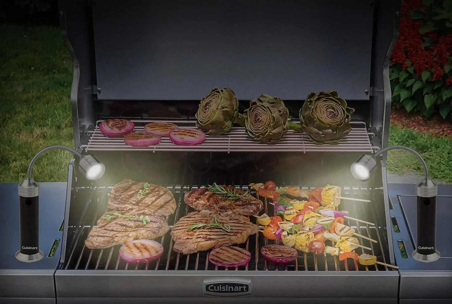 ست گریل پیتزا 3 تکه Cuisinart CPS-445، استیل ضد زنگ ست گریل پیتزا 3 تکه Cuisinart CPS-445، استیل ضد زنگ