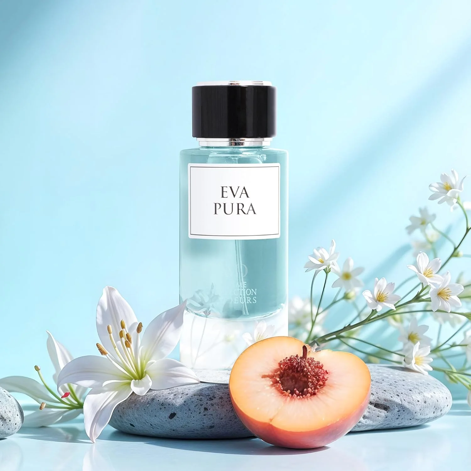 عطر унисекс Creme Collection By AMD Perfumes Eva Pura - عطر کلاسیک برای مردان و زنان - رایحه های ماندگار مردانه و زنانه با ترکیبی از نت های هلو و تمشک ادو پرفیوم EDP 85ml عطر унисекс Creme Collection By AMD Perfumes Eva Pura - عطر کلاسیک برای مردان و زنان - رایحه های ماندگار مردانه و زنانه با ترکیبی از نت های هلو و تمشک ادو پرفیوم EDP 85ml