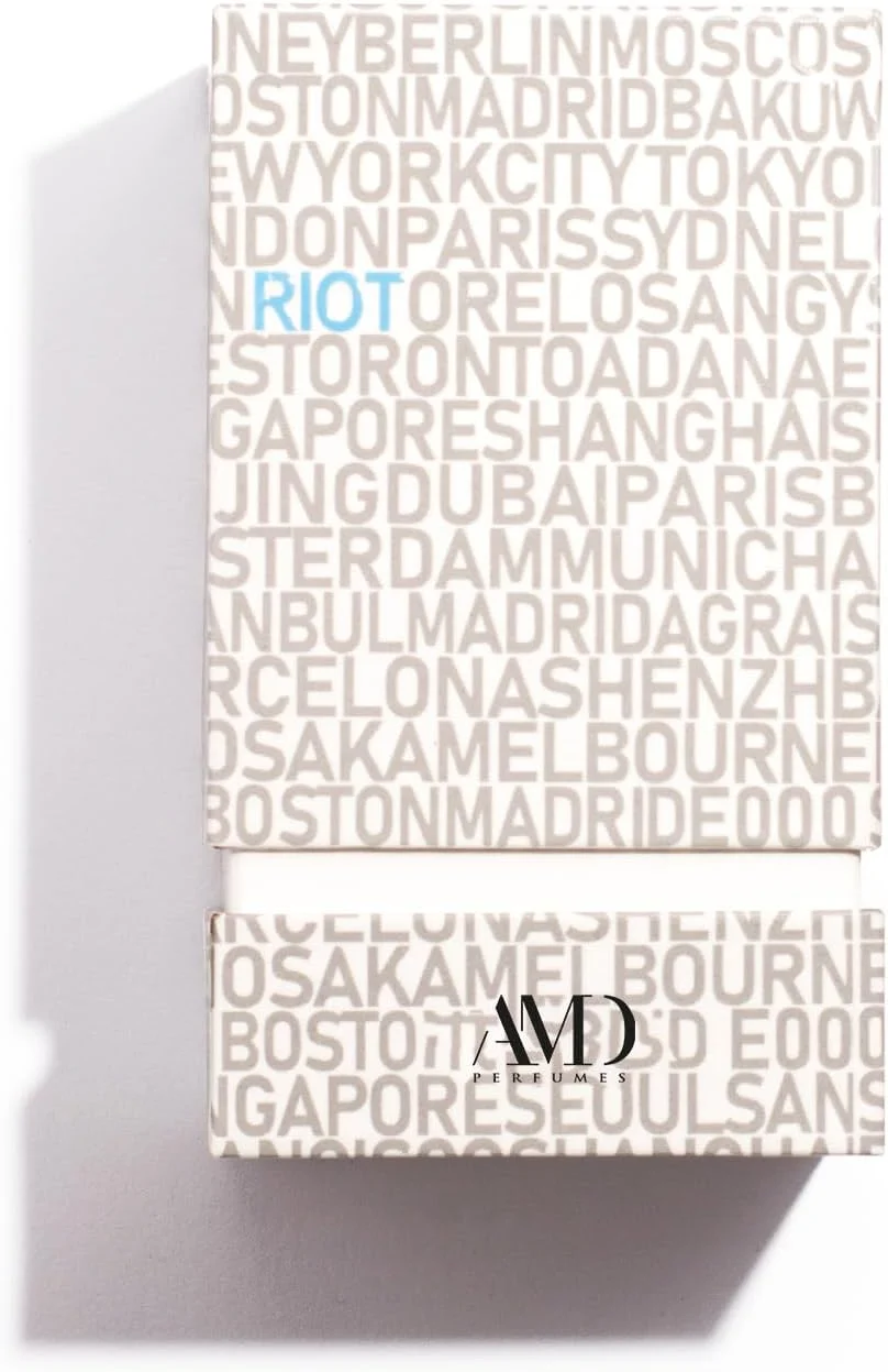 عطر اغواگر Riot از مجموعه Chaos بای ای ام دی پرفیومز - عطری کلاسیک برای مردان و زنان - رایحه ای ماندگار با ترکیبی از نرولی و رز ادو پرفیوم EDP 30ml عطر اغواگر Riot از مجموعه Chaos بای ای ام دی پرفیومز - عطری کلاسیک برای مردان و زنان - رایحه ای ماندگار با ترکیبی از نرولی و رز ادو پرفیوم EDP 30ml
