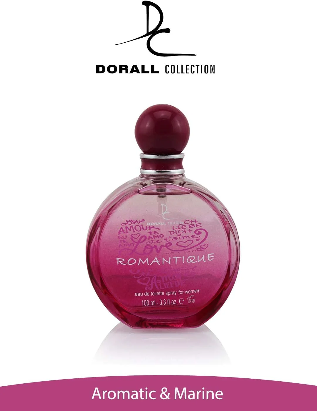 ادکلن زنانه دورال کالکشن Romantique Eau de Toilette، عطر زنانه آروماتیک و دریایی با ماندگاری طولانی، عطر بدن زنانه - 100 میلی لیتر ادکلن زنانه دورال کالکشن Romantique Eau de Toilette، عطر زنانه آروماتیک و دریایی با ماندگاری طولانی، عطر بدن زنانه - 100 میلی لیتر