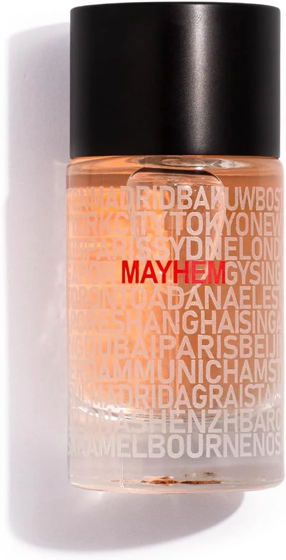 عطر آشوب از AMD Perfumes Mayhem Unisex - عطر کلاسیک برای مردان و زنان - رایحه های ماندگار مردانه و زنانه با ترکیبی از بادام و قهوه ادو پرفیوم EDP 30ml