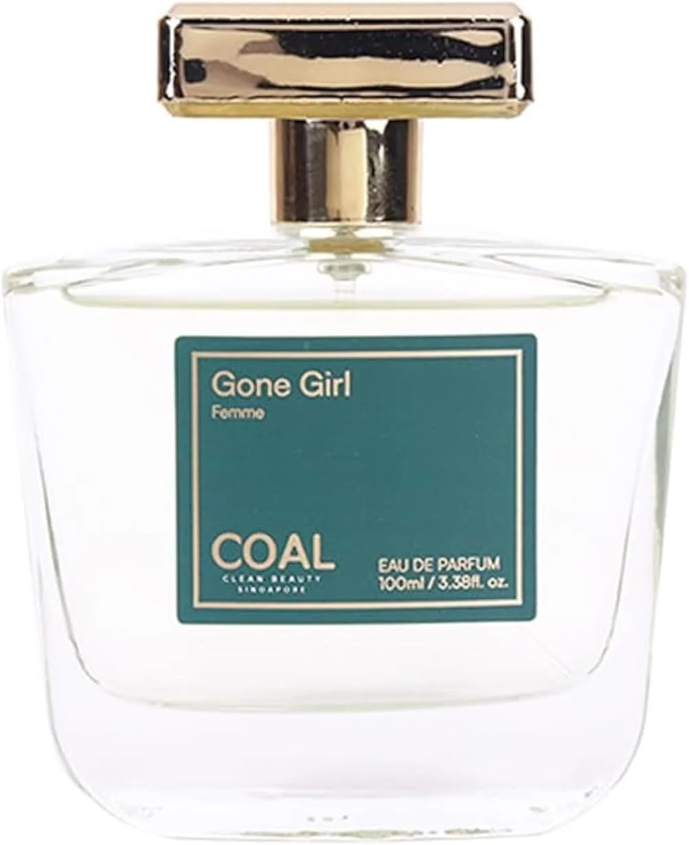 عطر زنانه لوکس COAL Clean Beauty مدل Gone Girl Femme Eau De Parfum با رایحه های آناناس، ترنج، یاس مراکشی و مشک | ماندگاری طولانی | هدیه برای زنان | برای او | 100 میلی لیتر