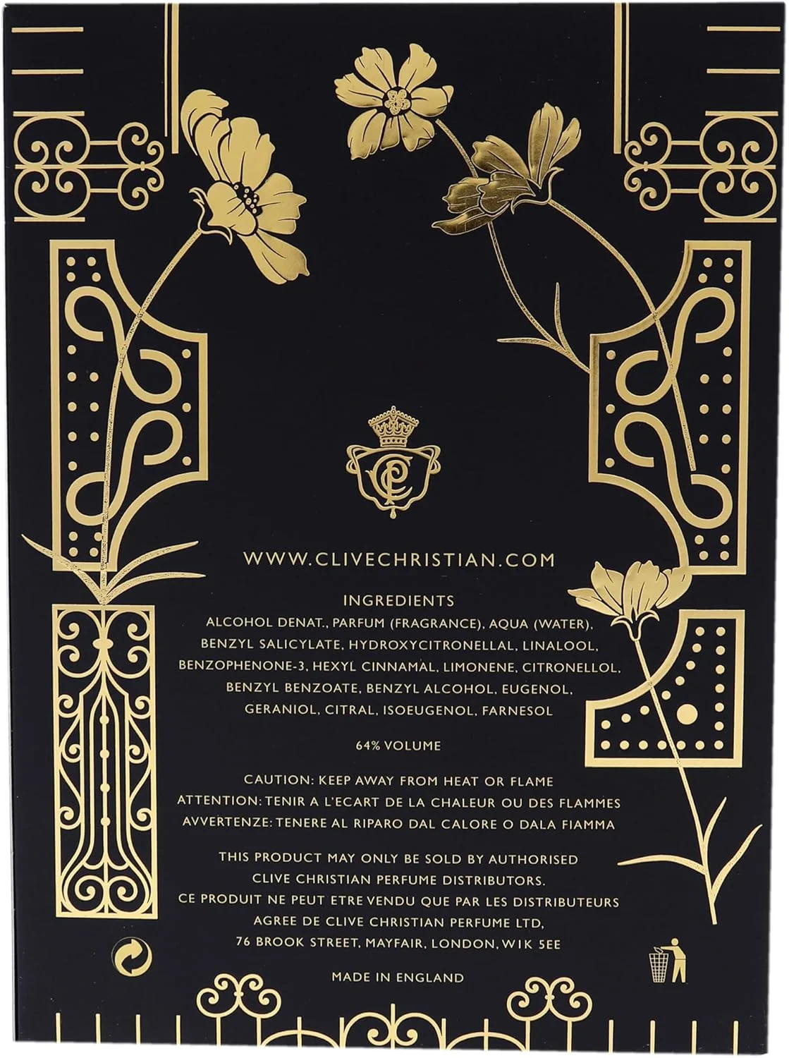 عطر زنانه کلایو کریستین Vii Cosmos Flower Eau De Perfume، 50 میلی لیتر عطر زنانه کلایو کریستین Vii Cosmos Flower Eau De Perfume، 50 میلی لیتر
