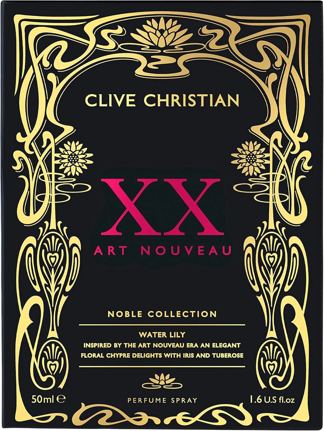 ادو پرفیوم زنانه Clive Christian Xx Art Nouveau Water Lily، 50 میلی لیتر ادو پرفیوم زنانه Clive Christian Xx Art Nouveau Water Lily، 50 میلی لیتر