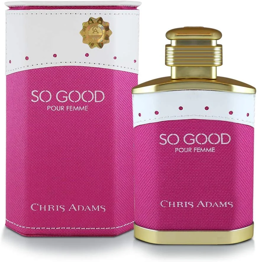 عطر زنانه کریس آدامز سو گود پور فم ادو پرفیوم 80 میلی لیتر