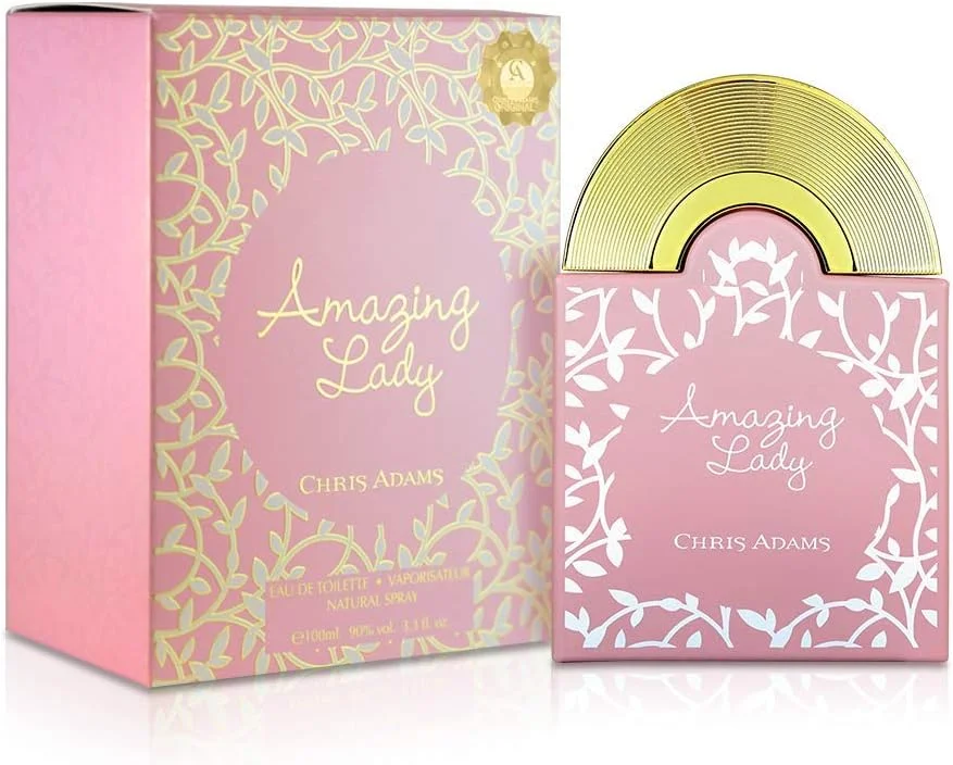ادکلن زنانه کریس آدامز مدل Amazing Lady Eau De Toilette حجم 100 میلی لیتر
