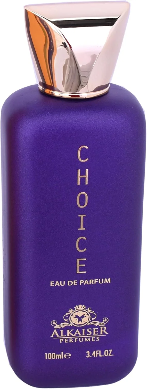 ادو پرفیوم زنانه CHOICE حجم 100 میلی لیتر - ALKAISER PERFUMES - رایحه ای ظریف گلی-شرقی با مرکبات تازه، رز ملایم و پایه کهربایی-مشکی گرم - رایحه ممتاز و ماندگار اماراتی ادو پرفیوم زنانه CHOICE حجم 100 میلی لیتر - ALKAISER PERFUMES - رایحه ای ظریف گلی-شرقی با مرکبات تازه، رز ملایم و پایه کهربایی-مشکی گرم - رایحه ممتاز و ماندگار اماراتی