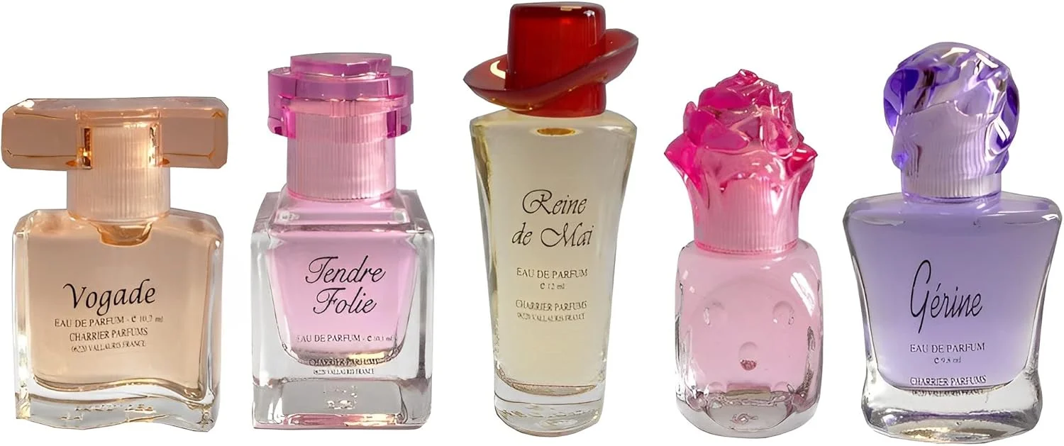 مجموعه عطرهای مینیاتوری Charrier Parfums - France Collection، بسته 5 عددی، حجم 53 میلی لیتر مجموعه عطرهای مینیاتوری Charrier Parfums - France Collection، بسته 5 عددی، حجم 53 میلی لیتر