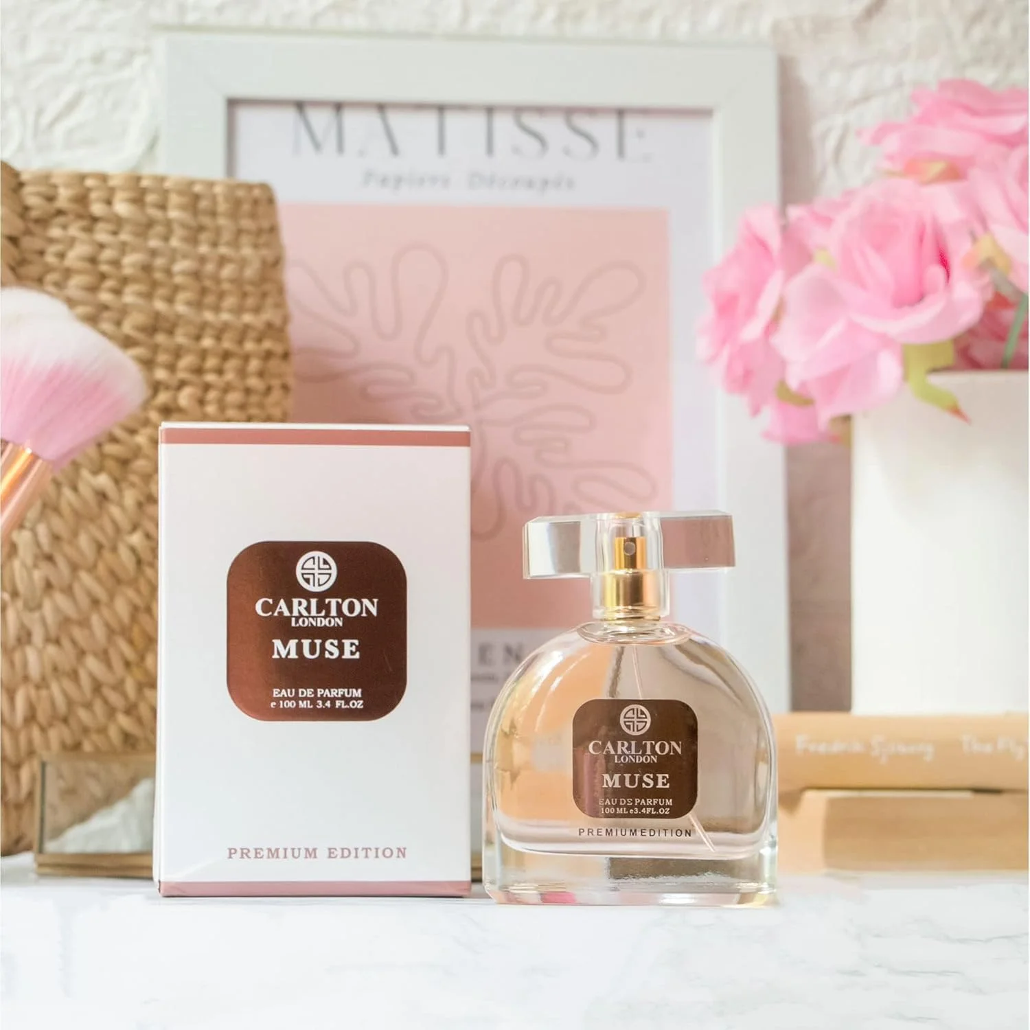 عطر زنانه کارلتون لندن Muse | ادو پرفیوم نسخه محدود | عطر لوکس با ماندگاری طولانی | هدیه ای عالی برای او | رایحه ای تازه و زنانه | 100 میلی لیتر عطر زنانه کارلتون لندن Muse | ادو پرفیوم نسخه محدود | عطر لوکس با ماندگاری طولانی | هدیه ای عالی برای او | رایحه ای تازه و زنانه | 100 میلی لیتر