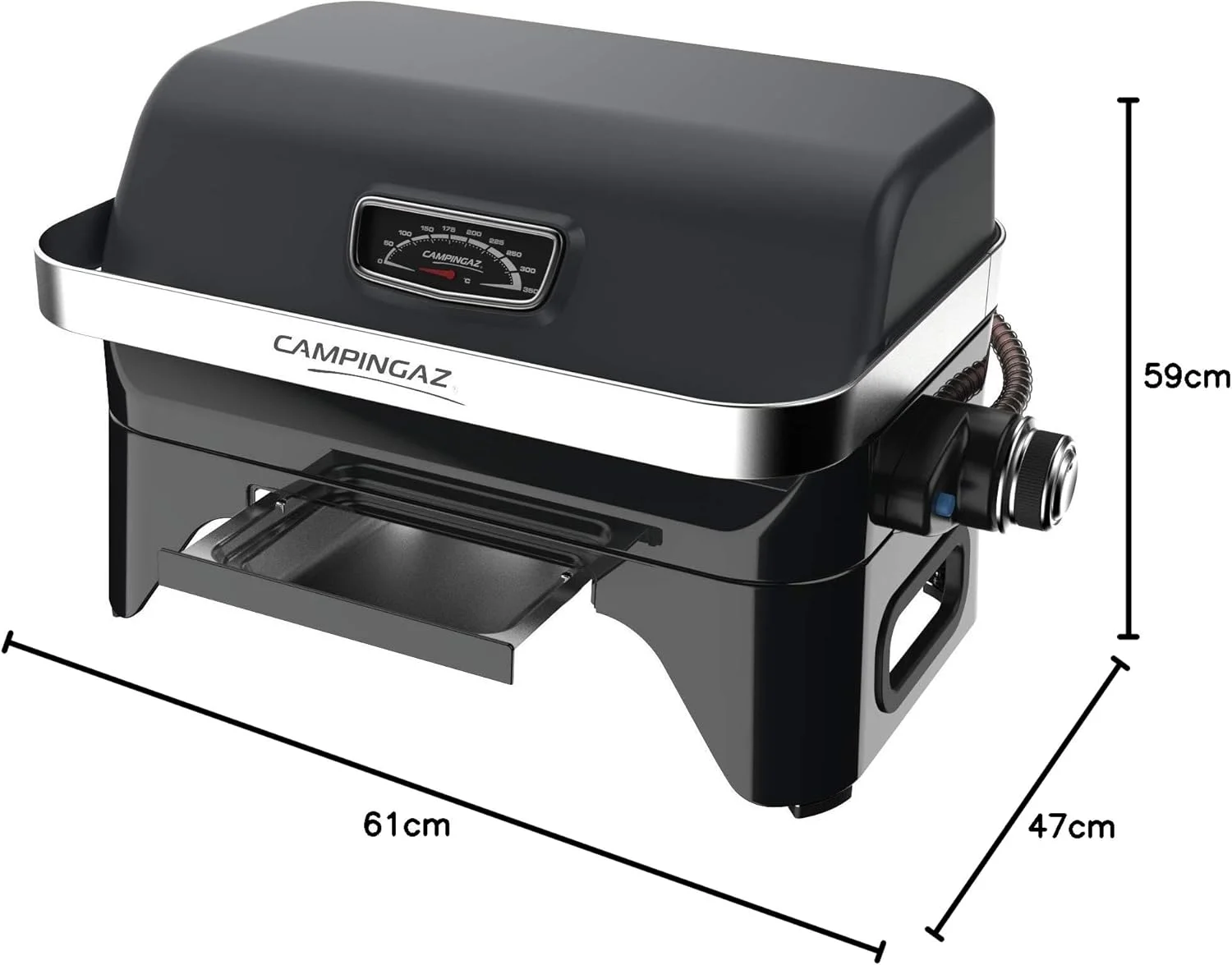 باربیکیو گازی قابل حمل Campingaz BBQ Attitude 2 Go Blk باربیکیو گازی قابل حمل Campingaz BBQ Attitude 2 Go Blk