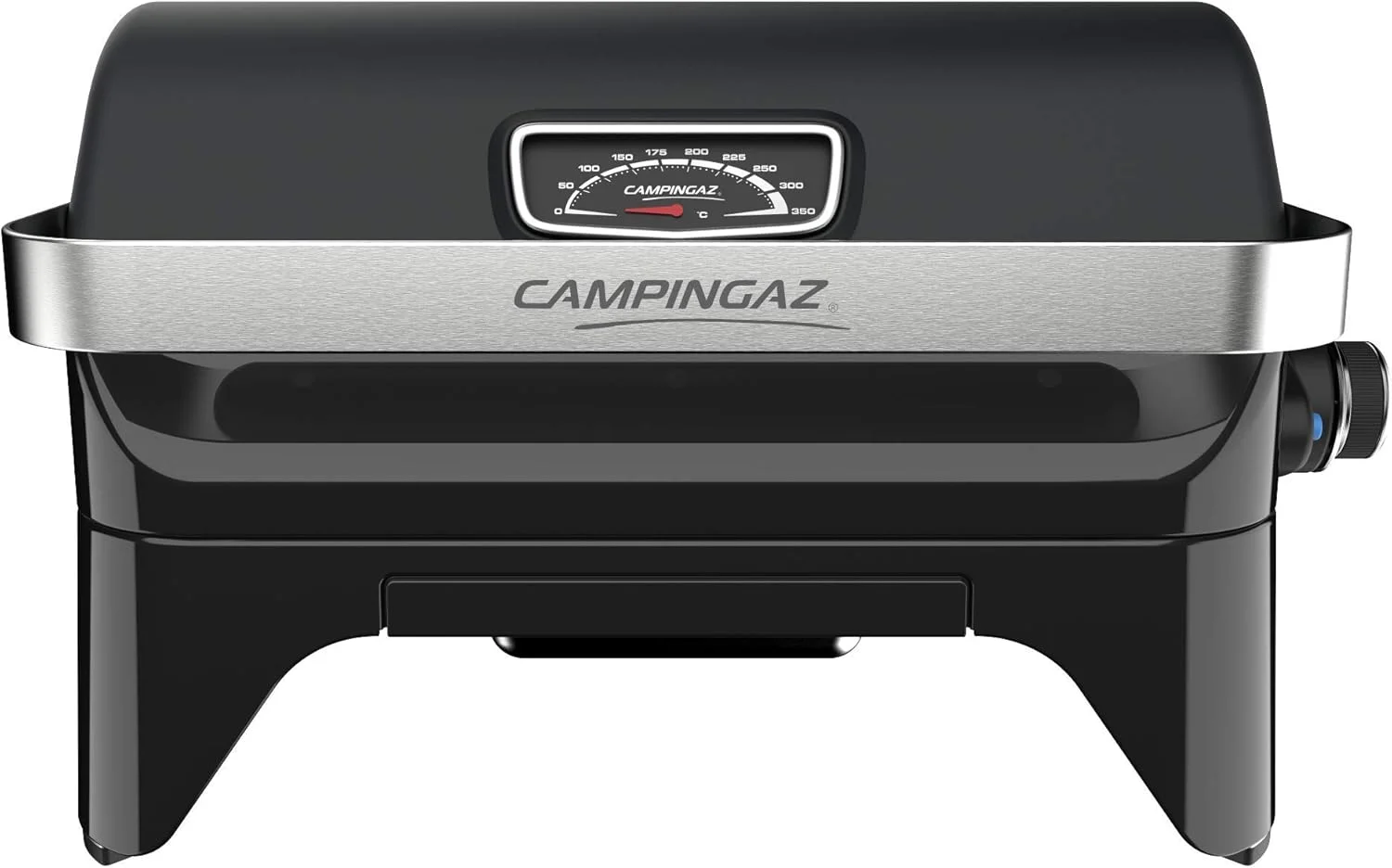 باربیکیو گازی قابل حمل کم دود Campingaz Attitude2go مناسب بالکن و کمپینگ، مینی باربیکیو با درب، دماسنج و گریل چدنی، سازگار با کپسول گاز R907، مشکی باربیکیو گازی قابل حمل کم دود Campingaz Attitude2go مناسب بالکن و کمپینگ، مینی باربیکیو با درب، دماسنج و گریل چدنی، سازگار با کپسول گاز R907، مشکی