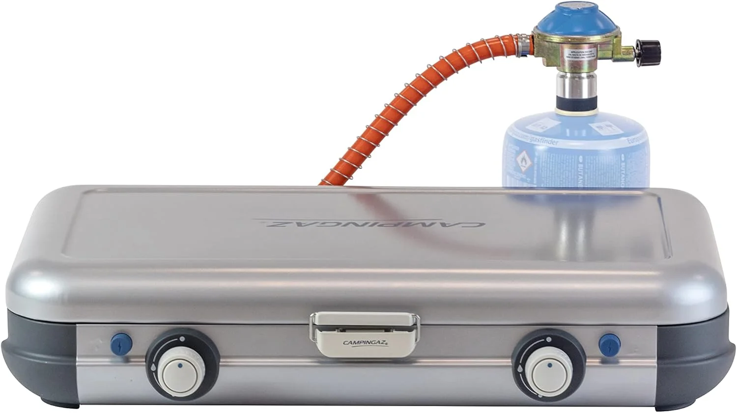 اجاق گاز سفری کمپینگاز مدل CG Kitchen 2 Grill & Go CV 2176805 اجاق گاز سفری کمپینگاز مدل CG Kitchen 2 Grill & Go CV 2176805