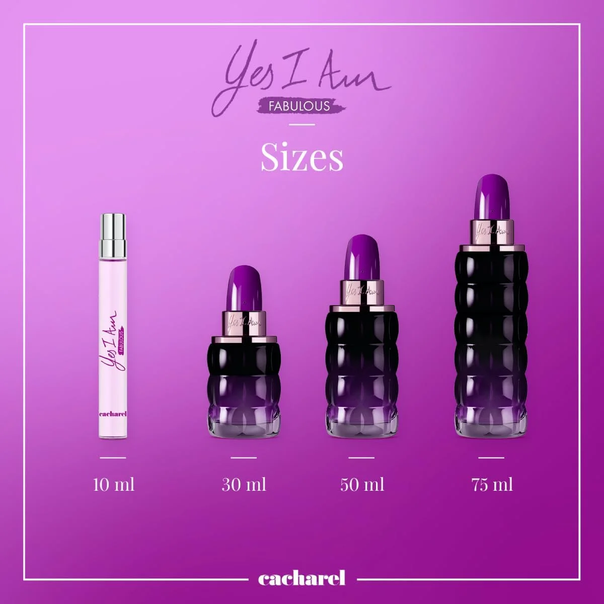 عطر زنانه کاشارل Yes I Am Fabulous ادو پرفیوم اسپری، 30 میلی لیتر عطر زنانه کاشارل Yes I Am Fabulous ادو پرفیوم اسپری، 30 میلی لیتر